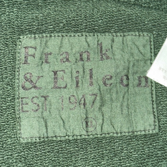 Frank & Eileen Like New, Womens 100% Cotton Green Joggers, size Xl, so cute - Picture 12 of 14